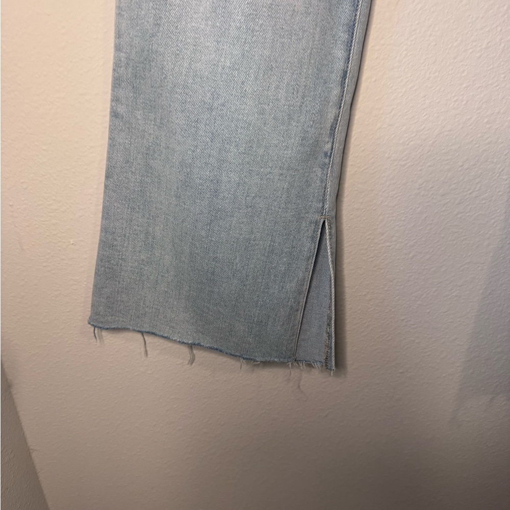 Hidden Los Angeles NEW Light Wash Jeans Bootcut Inside Slit High Waist Size 30 - Picture 7 of 10